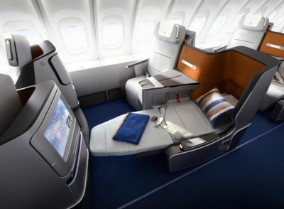 Lufthansa new business class seat